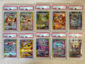 PSA 10 Terastal Festival Eevee Evolution Complete Sequential Set 10 Pokemon