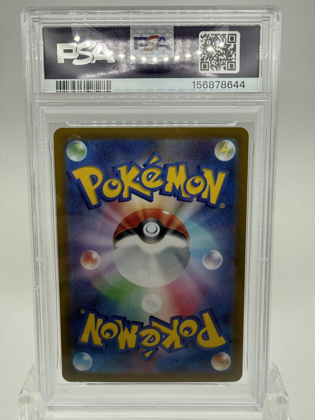 Pikachu PROMO 218 SV-P Japanese Pokemon card PSA 10 GEM MT back