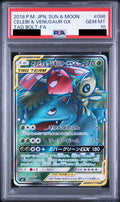 Celebi & Venusaur GX SR 096/095 SM9 PSA 10