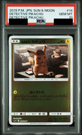 Detective Pikachu U 014/024 SMP2 PSA 10