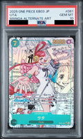 Uta SEC-SP Comic Parallel EB03-061 One Piece PSA 10