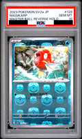 Magikarp C Master Ball Mirror 129/165 SV2a PSA 10