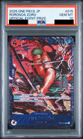 Roronoa Zoro SR ST21-015 One Piece PSA 10