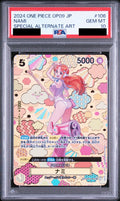 Nami SR-SPC OP08-106 One Piece PSA 10