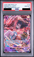 Monkey D. Luffy SEC OP09-119 One Piece PSA 10