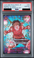 Monkey D. Luffy SEC-SPC EB02-061 One Piece PSA 10