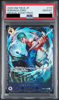 Roronoa Zoro SR Top Ranking Prize OP15-113 One Piece PSA 10