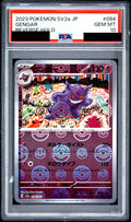 Gengar R Monster Ball Mirror 094/165 SV2a PSA 10