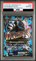 M Mewtwo EX SR 1ED 063/059 XY8-B PSA 10