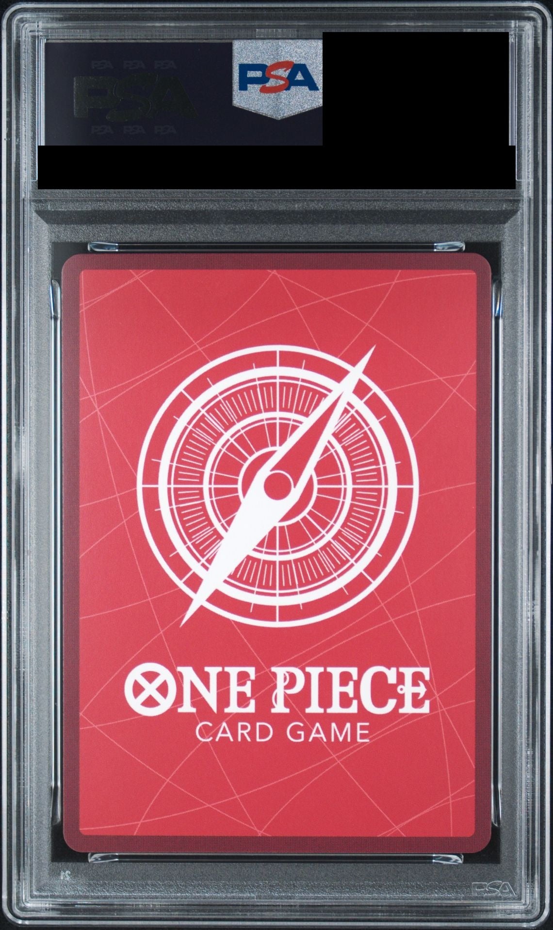 Monkey D. Luffy L-P ST13-003 One Piece PSA 10 back