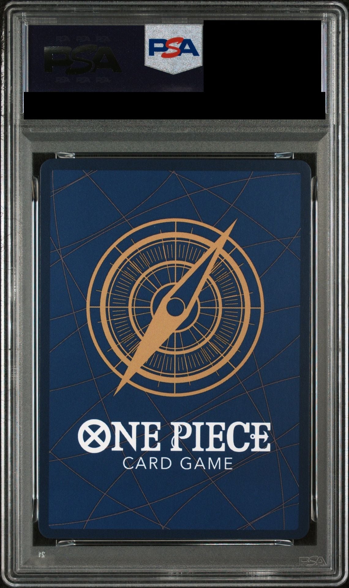 Uta R OP09-002 One Piece PSA 10 back