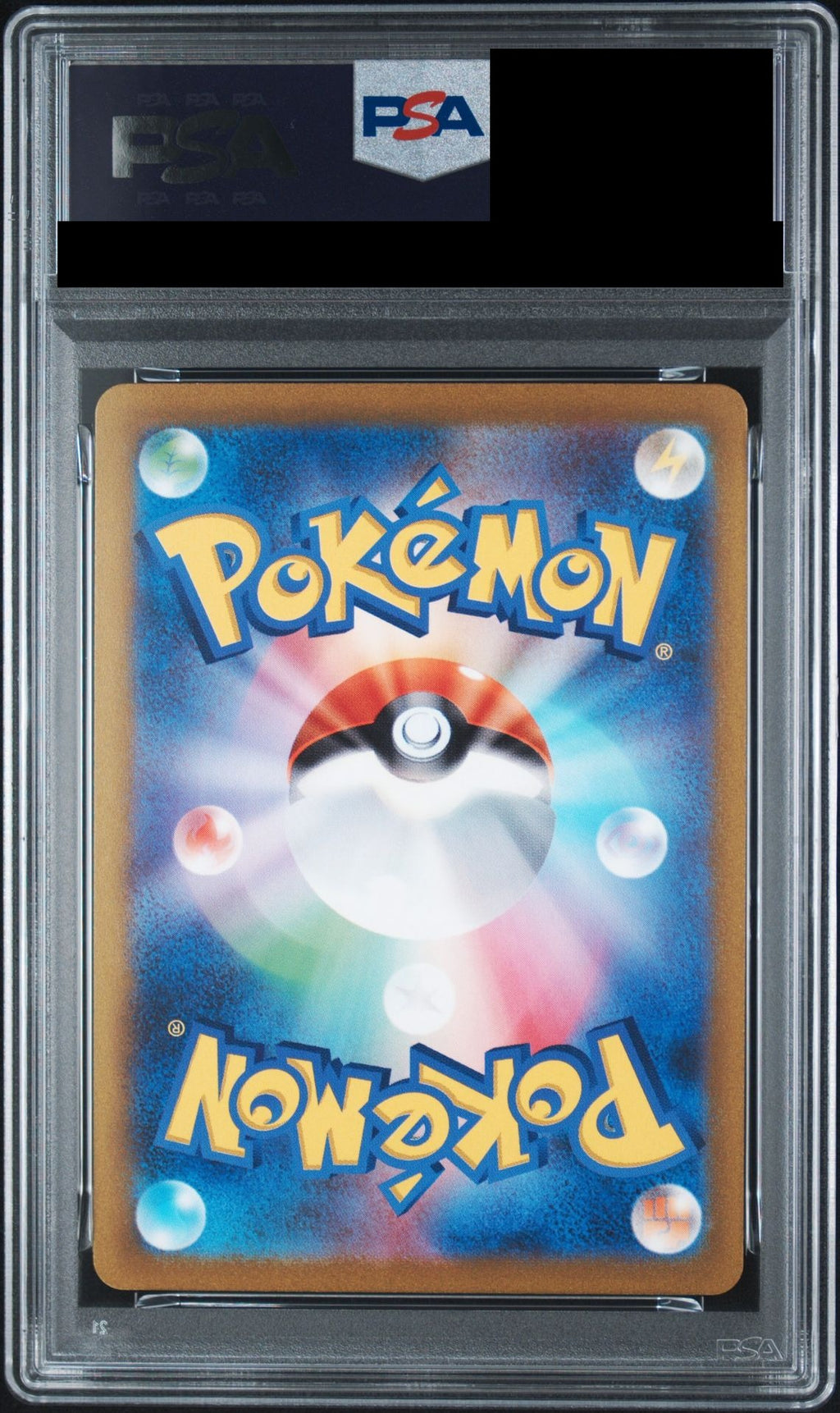 Slowpoke C Master Ball Mirror 079/165 SV2a PSA 10 back