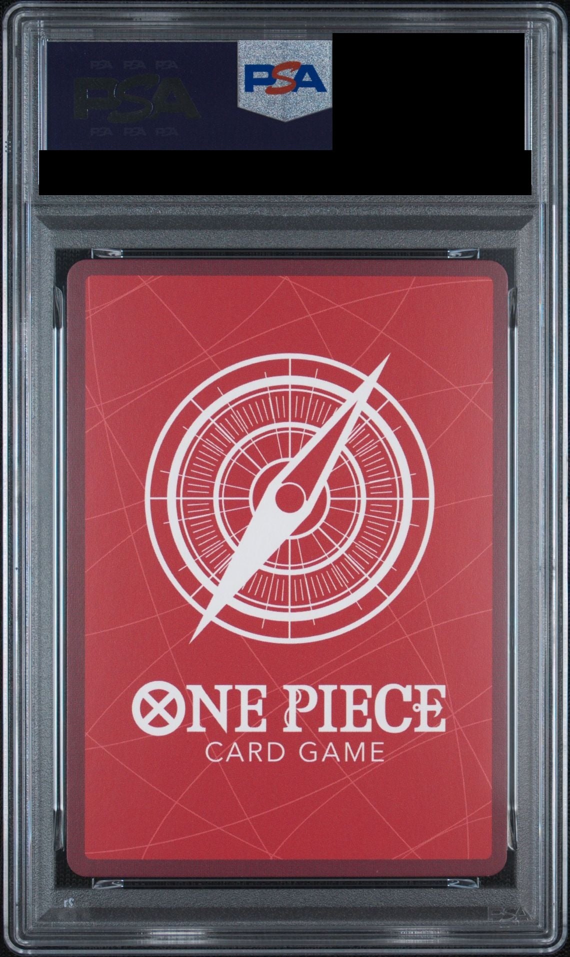 Monkey D. Luffy L ST01-001 One Piece PSA 10 back