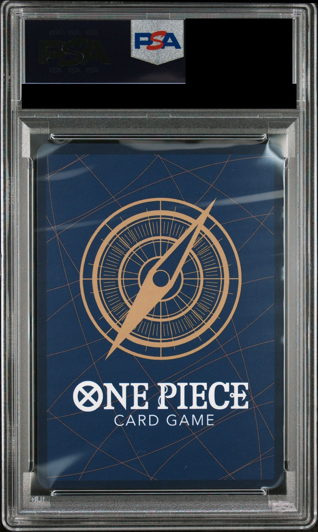 Monkey D. Luffy SR ST01-012 One Piece PSA 10 back