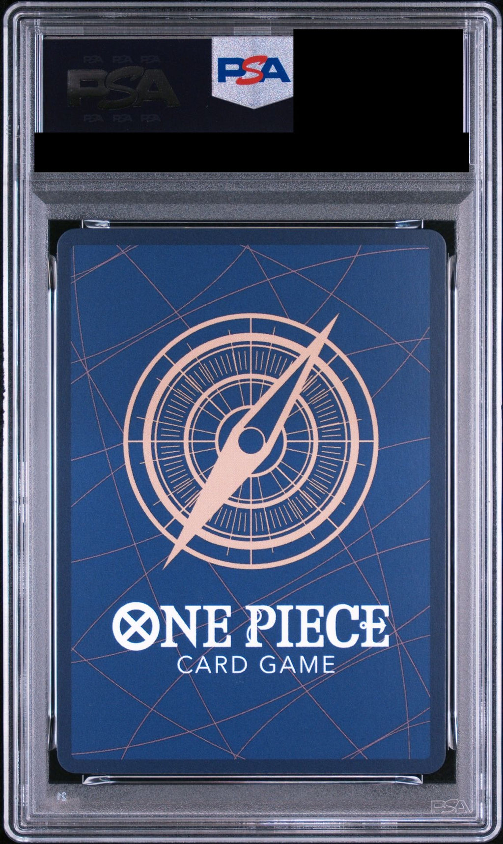 Monkey D. Luffy SEC OP09-119 One Piece PSA 10 back