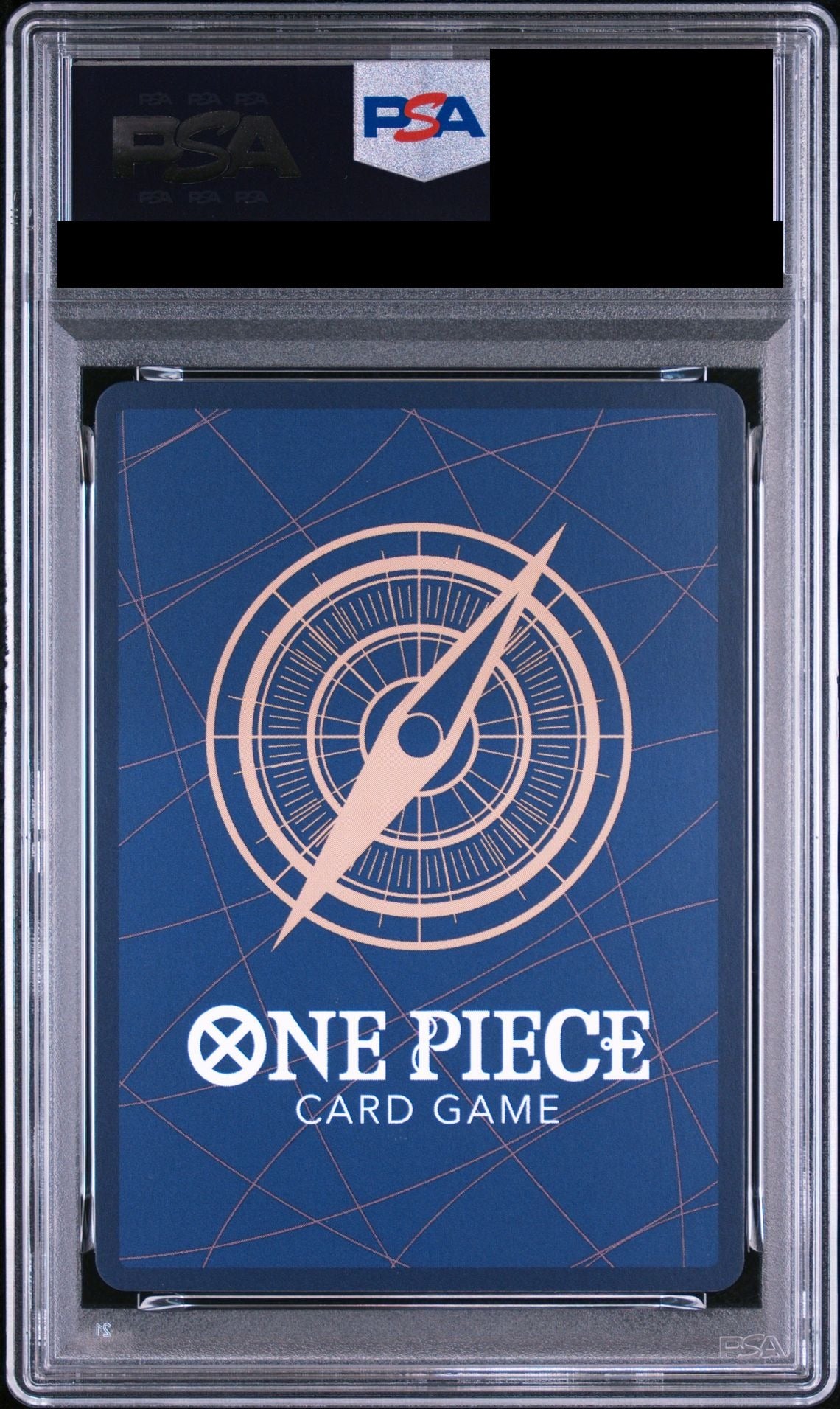 Monkey D. Luffy SEC OP09-119 One Piece PSA 10 back