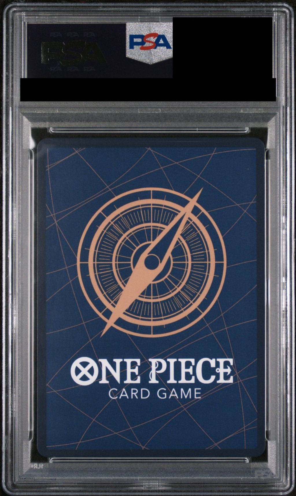 Shanks Wanted SR-SPC OP09-004 One Piece PSA 10 back