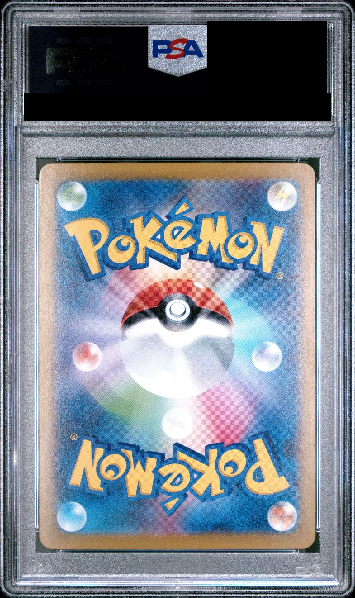 Team Rocket's Moltres ex SAR 124/098 SV10 PSA 10 back