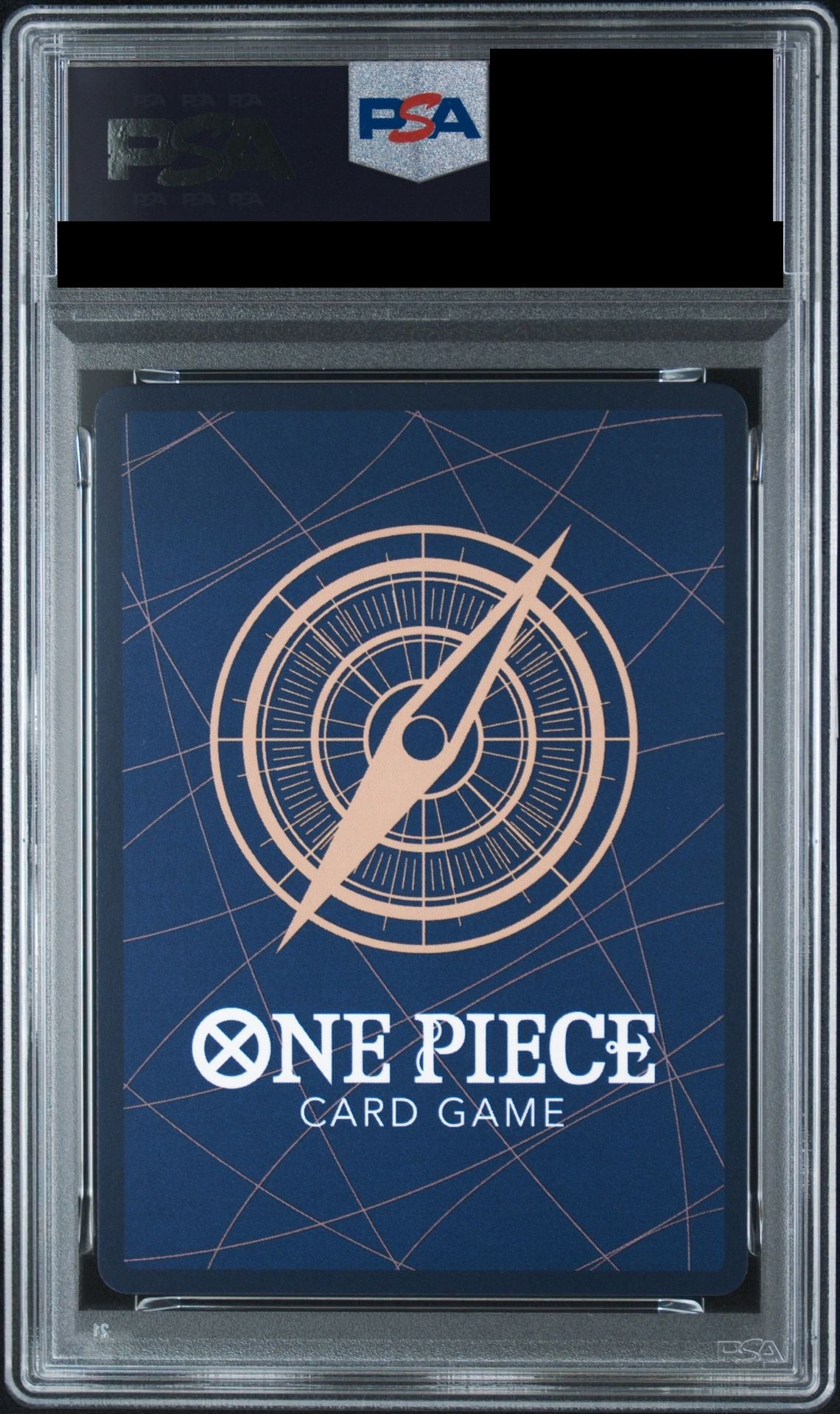 Portgas D. Ace SR-SPC ST15-005 One Piece PSA 10 back