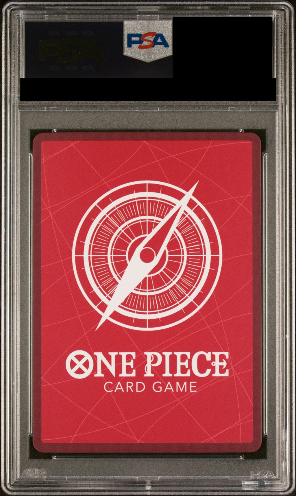 Uta P-011 One Piece PSA 10 back