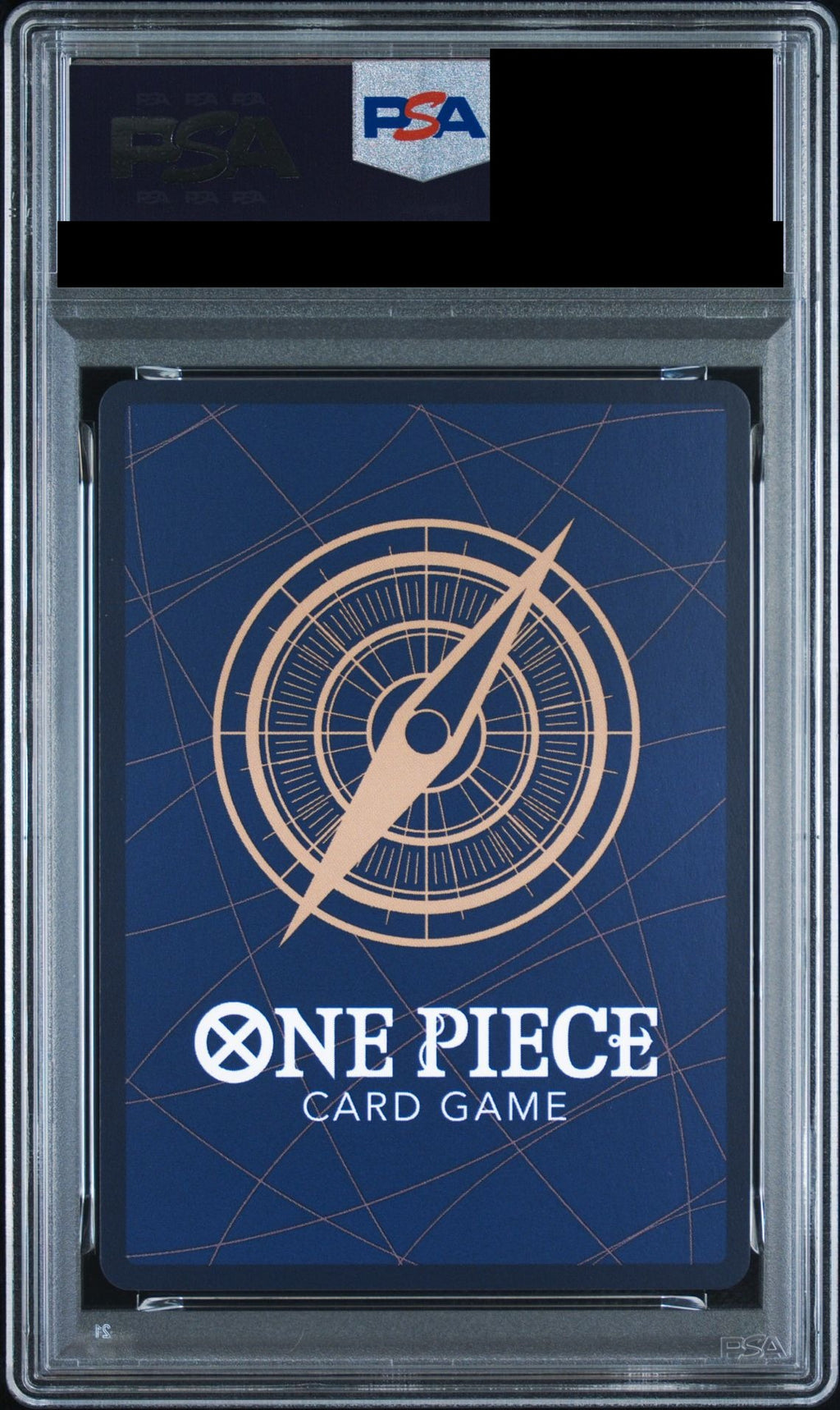 Sanji & Pudding SR Champion's Prize EB02-035 One Piece PSA 10 back