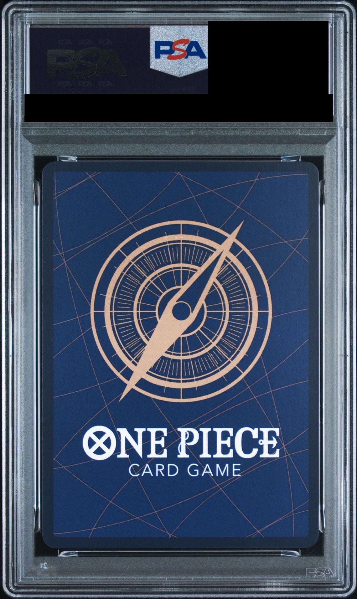 Sanji & Pudding SR Champion's Prize EB02-035 One Piece PSA 10 back
