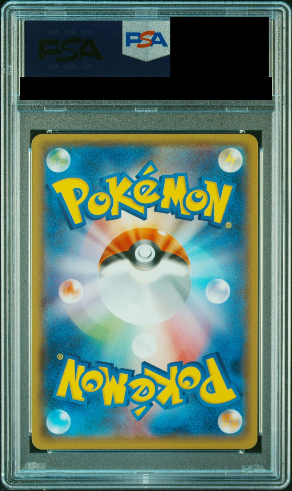 Poncho-Wearing Eevee PROMO 142 Sun & Moon Promo (SM-P) PSA 10 back