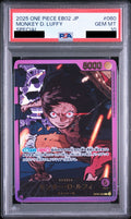 Monkey D. Luffy Leader Special Card OP05-060 PSA 10