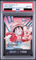 DON!! Card Monkey D. Luffy PSA 10