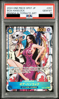 Boa Hancock SR Comic Parallel OP07-051 PSA 10