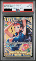 Nico Robin SR Special Card EB03-055 PSA 10