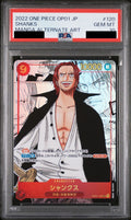 Shanks SEC Comic Parallel OP01-120 PSA 10