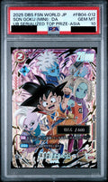 Son Goku Mini DA SR* Ultimate Battle Serialized Top Prize Asia FB04-012 Dragon Ball PSA 10