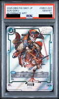 Son Goku R* SB01-023 Dragon Ball PSA 10