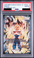 Vegito SR* FS09-16 Dragon Ball PSA 10