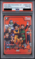 Son Goku R* Limited Pack Manga Ver.01 FB05-099 Dragon Ball PSA 10