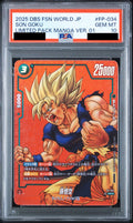 Son Goku PR* Limited Pack Manga Ver.01 FP-034 Dragon Ball PSA 10