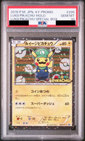 Luigi Pikachu PROMO 295 XY-P PSA 10