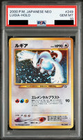 Lugia Old Back No.249 neo1 PSA 10