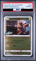 Detective Pikachu P 339 SM-P PSA 10