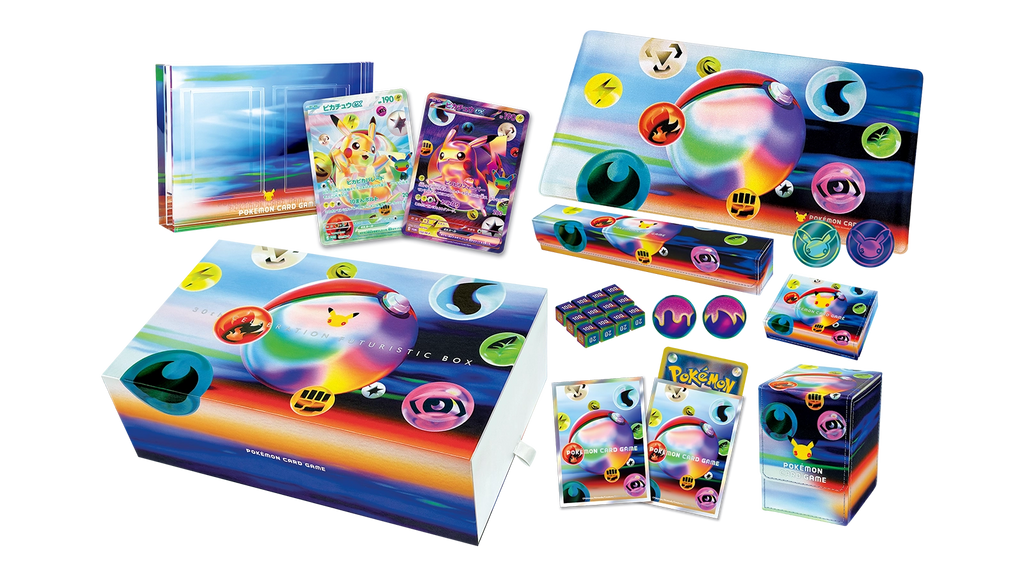 MEGA 30th Celebration Futuristic Box Pikachu ex Japanes Pokemon Card Game
