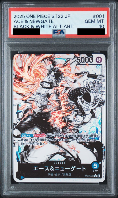 Ace & Newgate L-P ST22-001 One Piece PSA 10