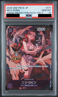 Nico Robin C OP09-071 One Piece PSA 10