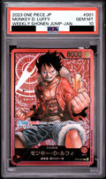 Monkey D. Luffy L ST01-001 One Piece PSA 10