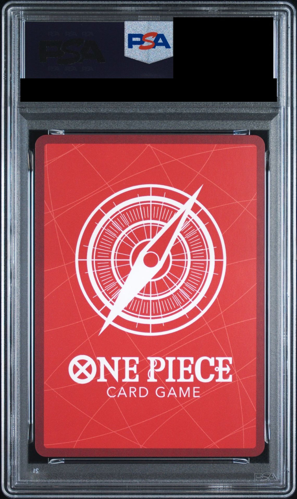 Monkey D. Luffy L-P ST21-001 One Piece PSA 10 back