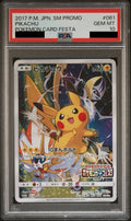 Pikachu PROMO 061 - SM-P - Japanese - PSA 10 GEM MT