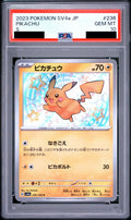 Pikachu S 236/190 SV4a PSA 10