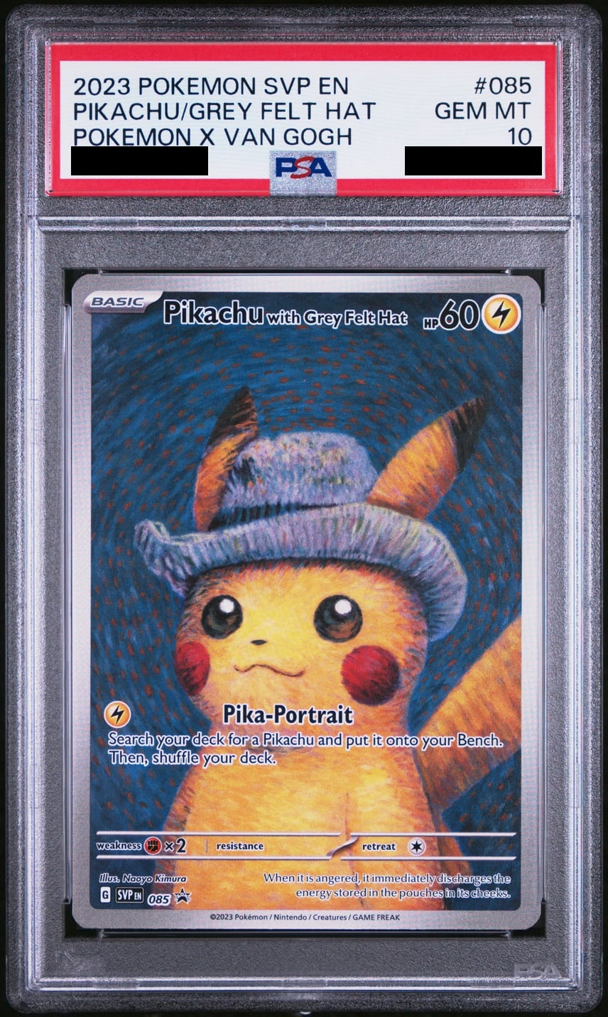 Pikachu with Grey Felt Hat PROMO EN 085 - SVP - Japanese - PSA 10 GEM MT
